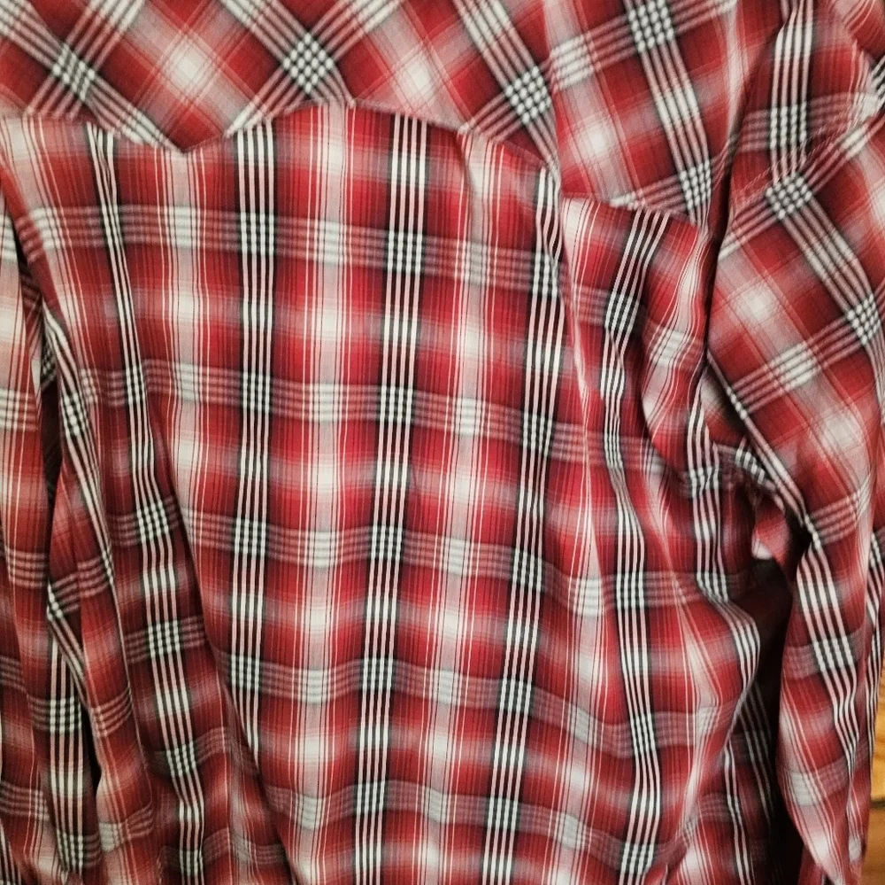 Men's wrangler button up shirt - Picture 4 of 5